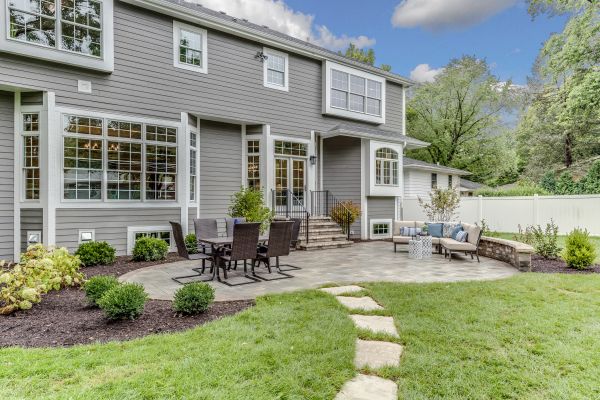 Concrete Patio Landscaping in Canton
