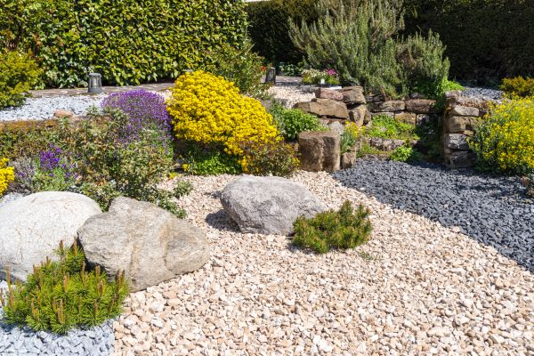 Decorative Gravel Installation in Canton