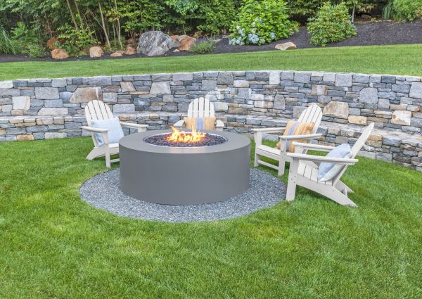 Fire Pit Landscaping in Canton