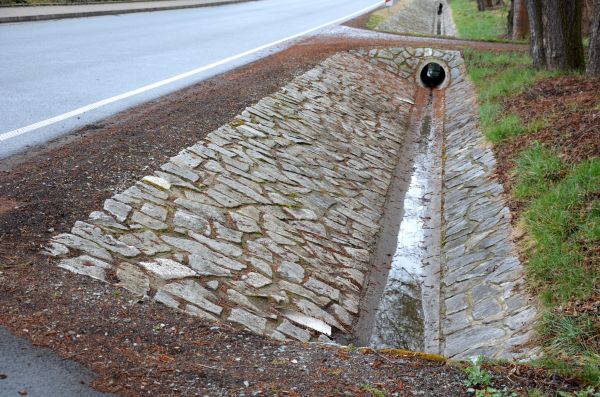 Ditch Landscaping in Canton