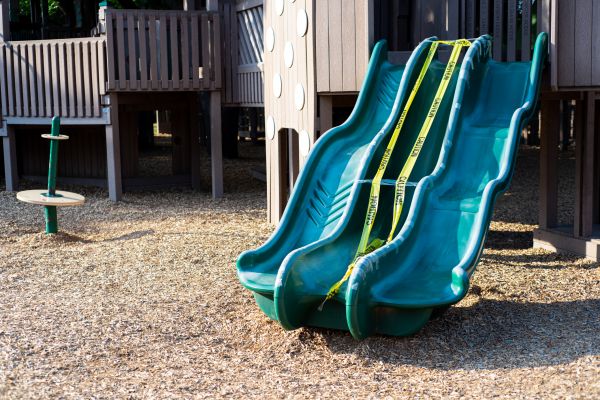 Play Area Mulch Installation in Canton