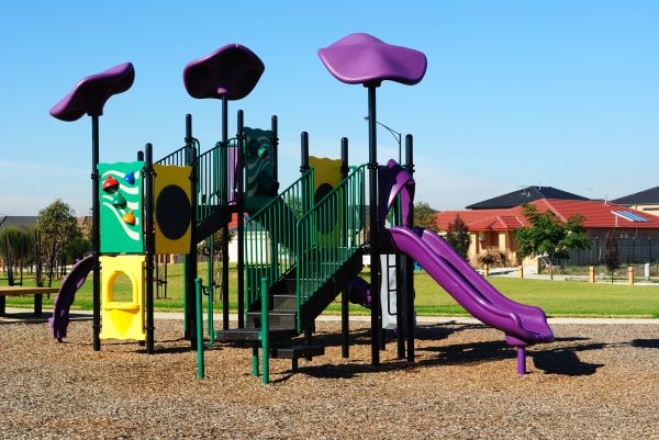 Playground Mulch Removal in Canton