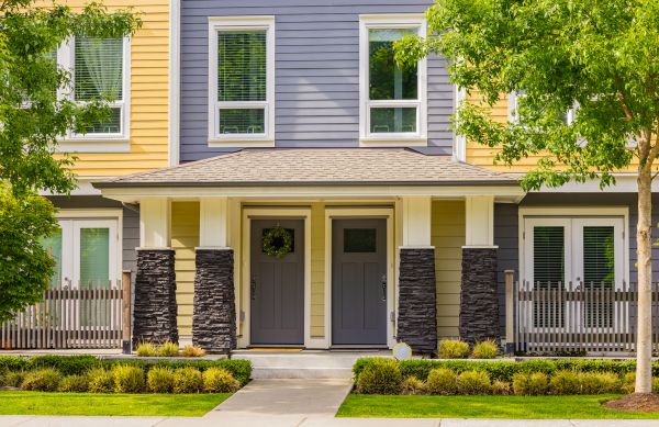 Townhouse Landscaping in Canton