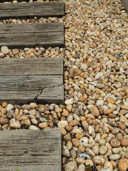 Pea Rock Installation in Canton