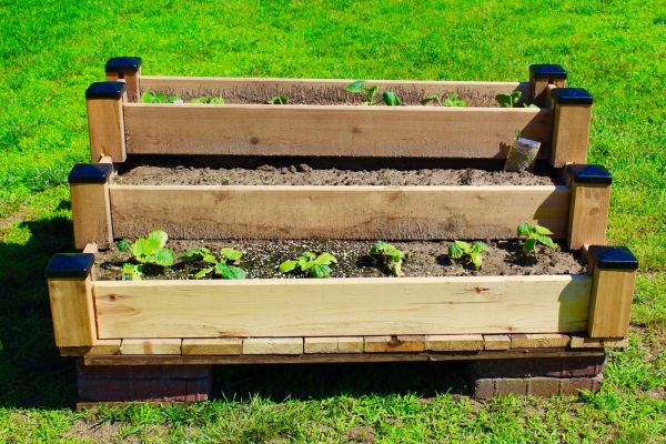 Raised Garden Bed Installation in Canton